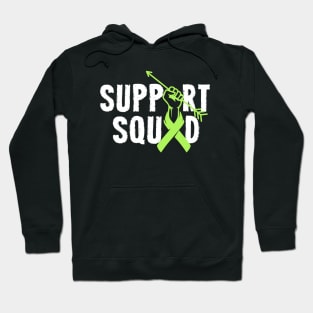 Support Squad lymphoma Cancer Awareness lymphocytes Ribbon Hoodie